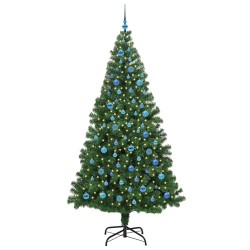 Sapin de Noël artificiel Vert 240 cm PVC, Acier et Plastique 541916541916