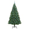 Sapin de Noël artificiel Vert 240 cm PVC, Acier et Plastique 541916541916