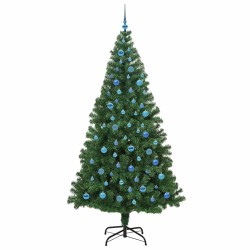 Sapin de Noël artificiel Vert 240 cm PVC, Acier et Plastique 541916541916