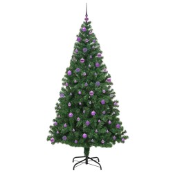 Sapin de Noël artificiel Vert 210 cm PVC, Acier et Plastique 541917541917
