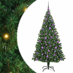Sapin de Noël artificiel Vert 180 cm PVC, Acier et Plastique 541919541919