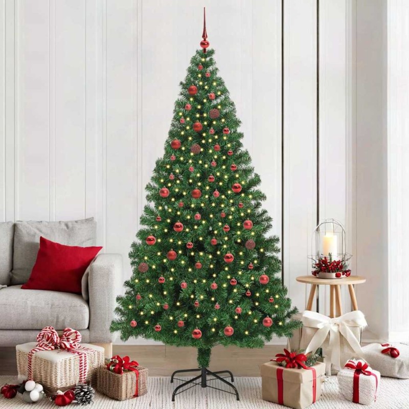 Sapin de Noël artificiel Vert 210 cm PVC, Acier et Plastique 541921541921