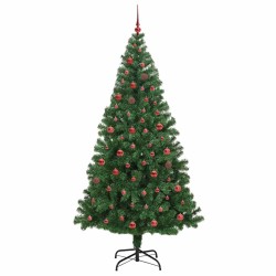 Sapin de Noël artificiel Vert 210 cm PVC, Acier et Plastique 541921541921