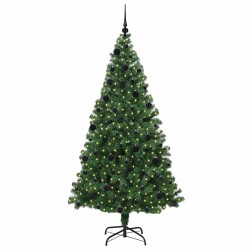 Sapin de Noël artificiel Vert 210 cm PVC, Acier et Plastique 541922541922