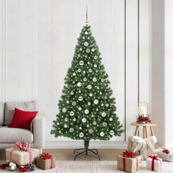 Sapin de Noël artificiel Vert 210 cm PVC, Acier et Plastique 541923541923