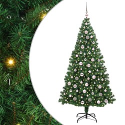 Sapin de Noël artificiel Vert 210 cm PVC, Acier et Plastique 541923541923