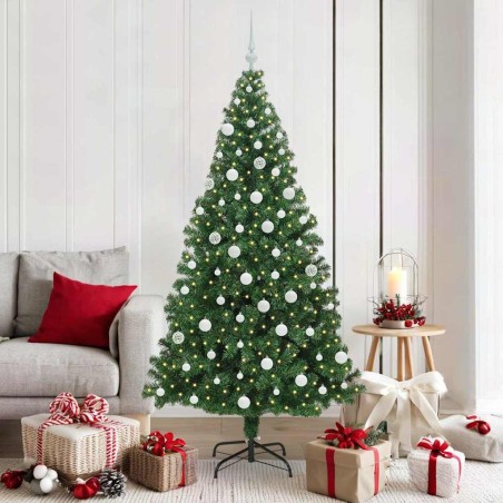 Sapin de Noël artificiel Vert 180 cm PVC, Acier et Plastique 541925541925