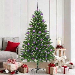 Sapin de Noël avec 300 LED avec support Vert 180 cm PE 541926541926