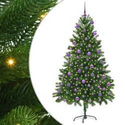 Sapin de Noël avec 300 LED avec support Vert 180 cm PE 541926541926