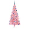 Sapin de Noël avec 300 LED avec support Rose 180 cm PVC 541928541928