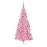 Sapin de Noël avec 300 LED avec support Rose 180 cm PVC 541928541928