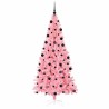Sapin de Noël avec 300 LED avec support Rose 210 cm PVC 541929541929