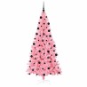 Sapin de Noël avec 300 LED avec support Rose 210 cm PVC 541929541929