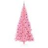 Sapin de Noël avec 300 LED avec support Rose 180 cm PVC 541930541930