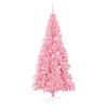 Sapin de Noël avec 300 LED avec support Rose 210 cm PVC 541932541932