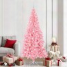 Sapin de Noël avec 300 LED avec support Rose 210 cm PVC 541934541934