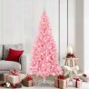 Sapin de Noël avec 300 LED avec support Rose 180 cm PVC 541936541936