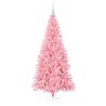 Sapin de Noël avec 300 LED avec support Rose 180 cm PVC 541936541936