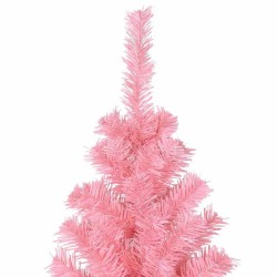 Sapin de Noël avec 300 LED avec support Rose 180 cm PVC 541938541938
