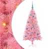 Sapin de Noël avec 150 LED avec support Rose 150 cm PVC 541940541940