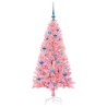 Sapin de Noël avec 150 LED avec support Rose 150 cm PVC 541940541940