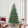 Sapin de Noël avec 300 LED avec support Vert 240 cm PVC 541942541942