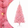 Sapin de Noël avec 150 LED avec support Rose 150 cm PVC 541943541943