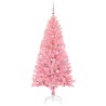 Sapin de Noël avec 150 LED avec support Rose 150 cm PVC 541943541943