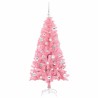 Sapin de Noël avec 150 LED avec support Rose 150 cm PVC 541944541944
