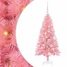 Sapin de Noël avec 150 LED avec support Rose 120 cm PVC 541945541945