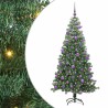 Sapin de Noël avec 300 LED avec support Vert 240 cm PVC 541947541947