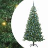 Sapin de Noël avec 300 LED avec support Vert 240 cm PVC 541949541949