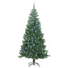 Sapin de Noël avec 300 LED avec support Vert 240 cm PVC 541949541949
