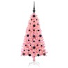 Sapin de Noël avec 150 LED avec support Rose 120 cm PVC 541951541951