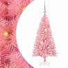 Sapin de Noël avec 150 LED avec support Rose 120 cm PVC 541952541952