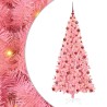 Sapin de Noël avec 300 LED avec support Rose 180 cm PVC 541955541955