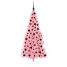 Sapin de Noël avec 300 LED avec support Rose 180 cm PVC 541962541962