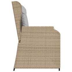 Banc de jardin Beige polyrotin 541970541970