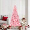 Sapin de Noël avec 300 LED avec support Rose 180 cm PVC 541971541971