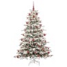Sapin de Noël Artificiel à Branches Articulées Blanc 180 cm 541974541974