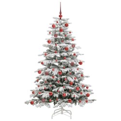 Sapin de Noël Artificiel à Branches Articulées Blanc 180 cm 541974541974