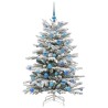 Sapin de Noël Artificiel à Branches Articulées Blanc 150 cm 541975541975