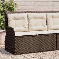 Banc de jardin Marron polyrotin 541981541981