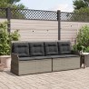 Banc de jardin Gris polyrotin 541982541982