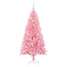 Sapin de Noël avec 150 LED avec support Rose 150 cm PVC 541984541984