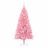 Sapin de Noël avec 150 LED avec support Rose 150 cm PVC 541984541984