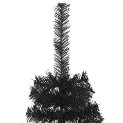 Sapin de Noël avec 300 LED avec support Noir 180 cm PVC 541986541986