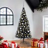 Sapin de Noël avec 300 LED avec support Noir 180 cm PVC 541987541987