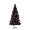 Sapin de Noël avec 300 LED avec support Noir 180 cm PVC 541989541989