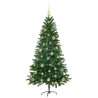 Sapin de Noël avec 150 LED avec support Vert 150 cm PE 542001542001